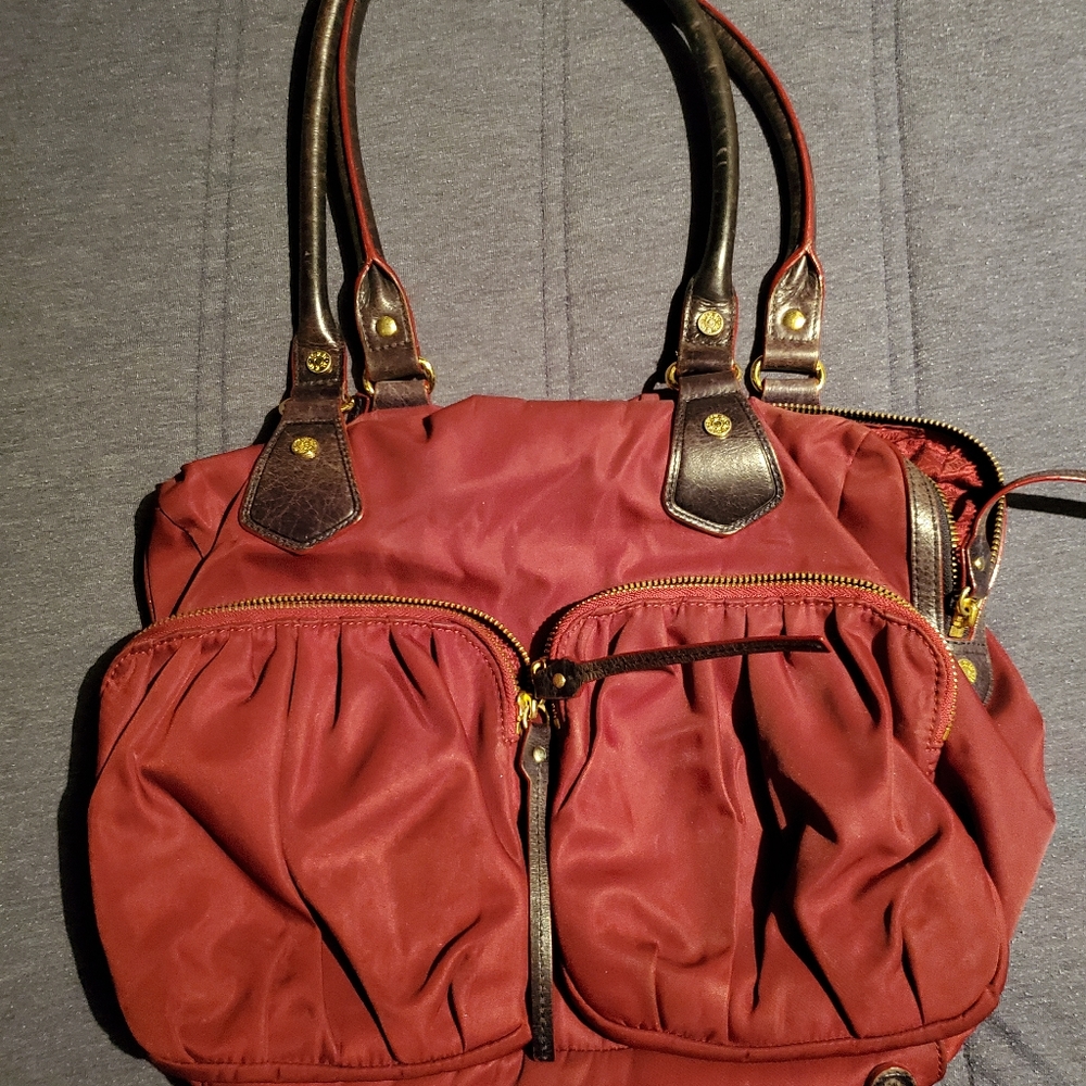 MZ Wallace Burgandy bag